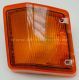 Blinklys foran orange venstre side